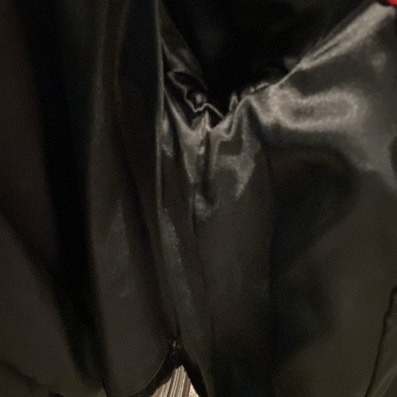 EUC Vintage Ann Taylor Women's Black Faux Fur Jacket, Size Large - Picture 11 of 11